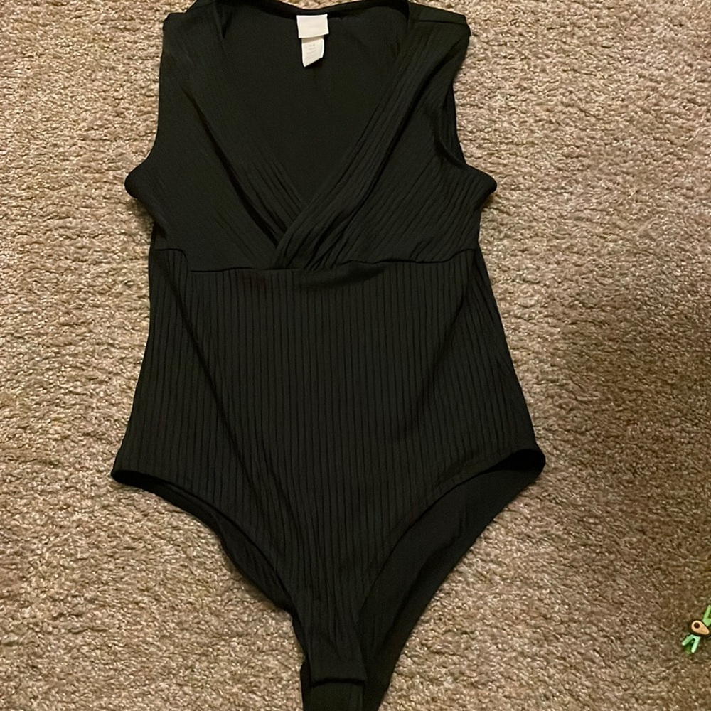 Black bodysuit from H&M